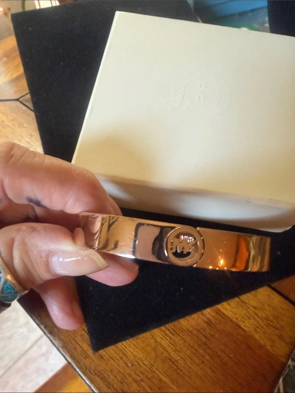 Michael Kors polished rose
